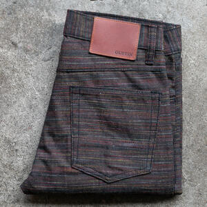 gustin #495 rainbow denim - electric oak