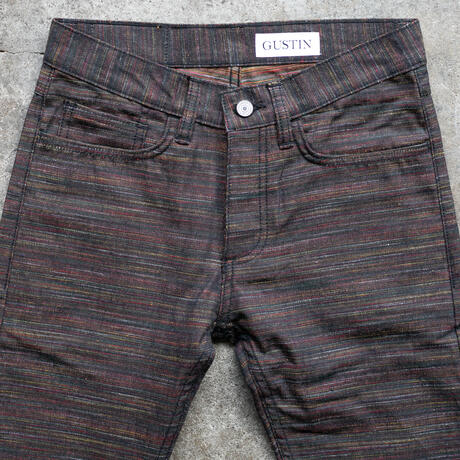 gustin #495 rainbow denim - electric oak