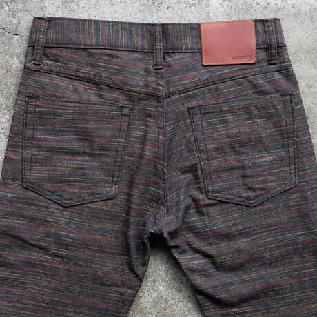 gustin #495 rainbow denim - electric oak