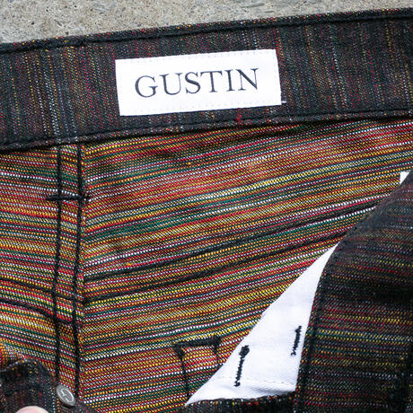 gustin #495 rainbow denim - electric oak