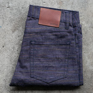 gustin #496 rainbow denim - purple rain
