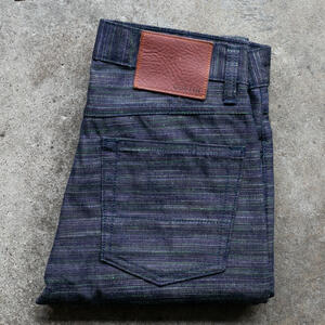 gustin #497 rainbow denim - indigo burst
