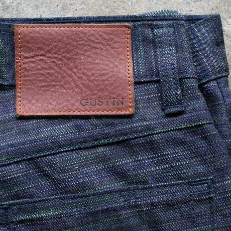 gustin #497 rainbow denim - indigo burst