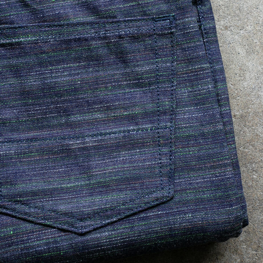 gustin #497 rainbow denim - indigo burst