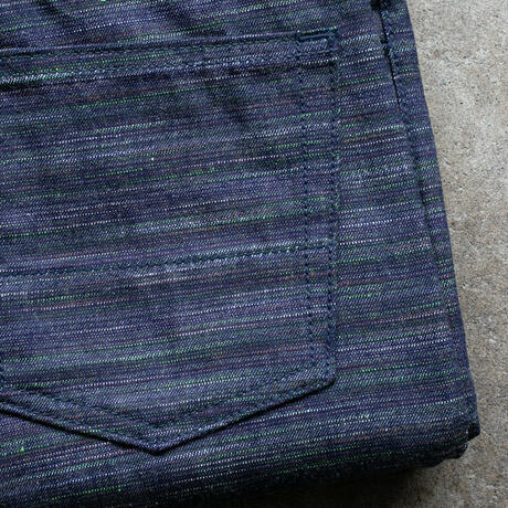gustin #497 rainbow denim - indigo burst