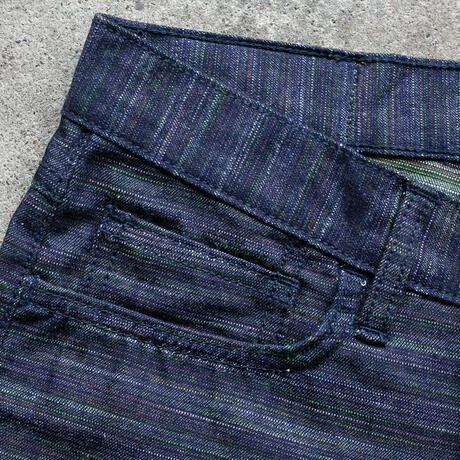 gustin #497 rainbow denim - indigo burst