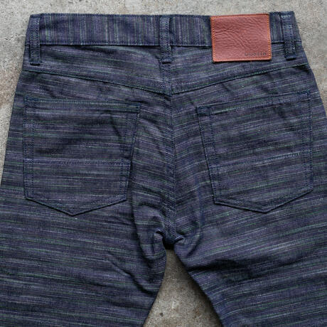 gustin #497 rainbow denim - indigo burst