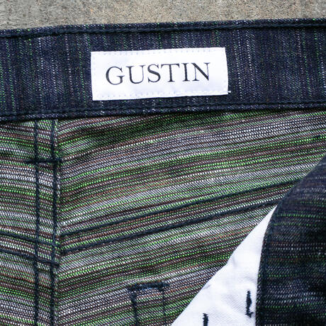 gustin #497 rainbow denim - indigo burst