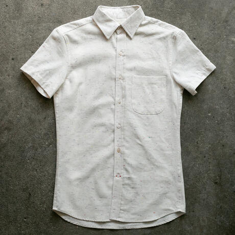 gustin #1341 natural rainbow nep shirt