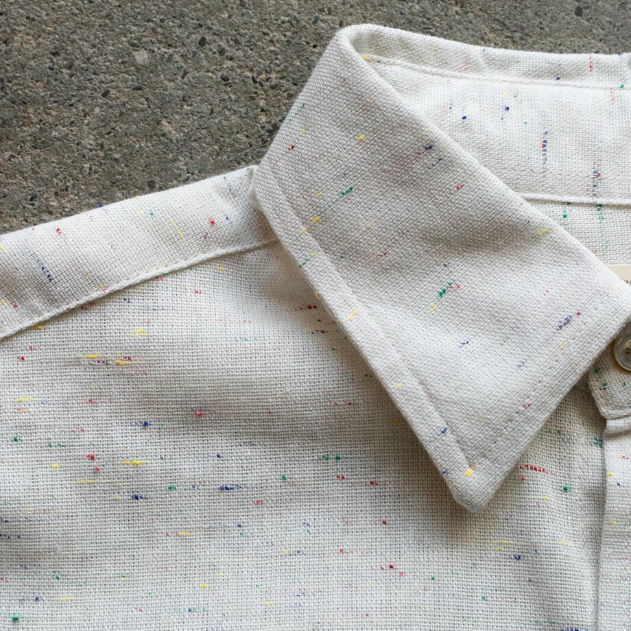 gustin #1341 natural rainbow nep shirt