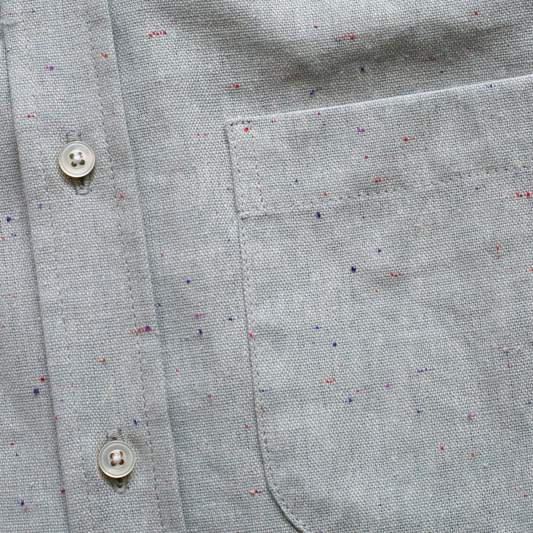 gustin #1342 slate rainbow nep shirt