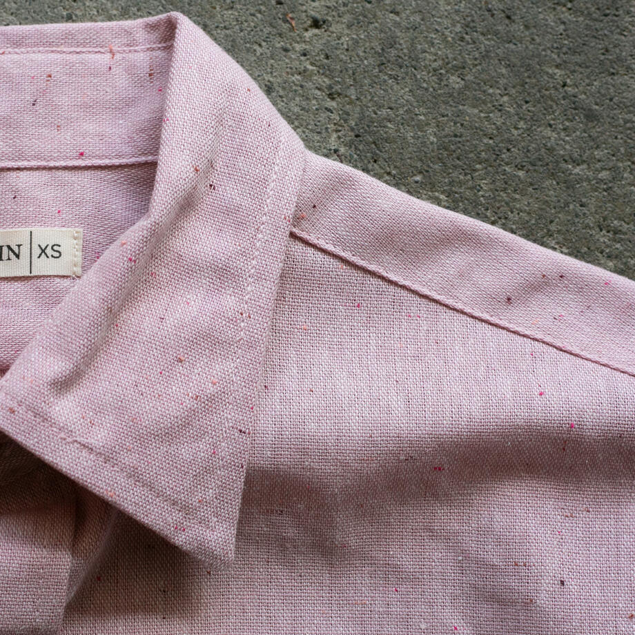 gustin #1343 salmon rainbow nep shirt