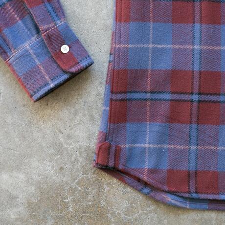 gustin #1037 woodsman flannel - cornflower