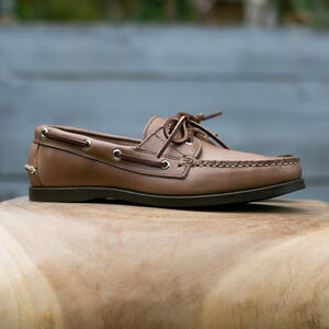 gustin the boat shoe - natural