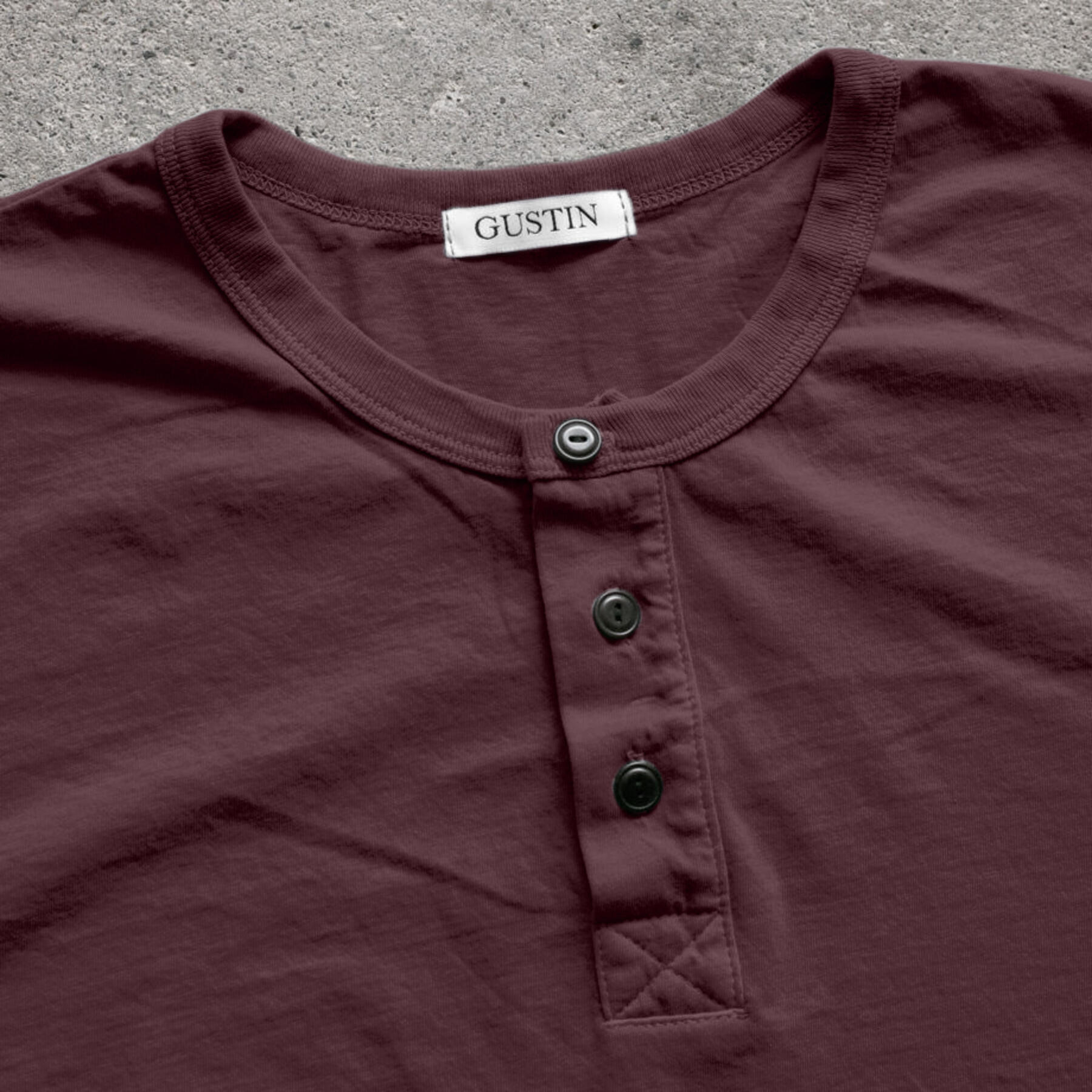 gustin short sleeve henley 3 pack