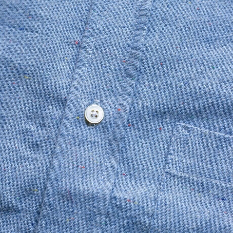 gustin #1177 rainbow nep chambray - blue