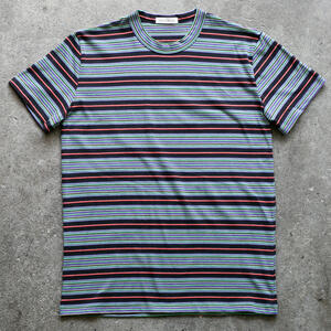 gustin japan retro stripe t-shirt - electric