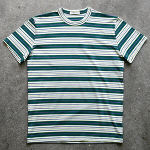 gustin japan retro stripe t-shirt - canary