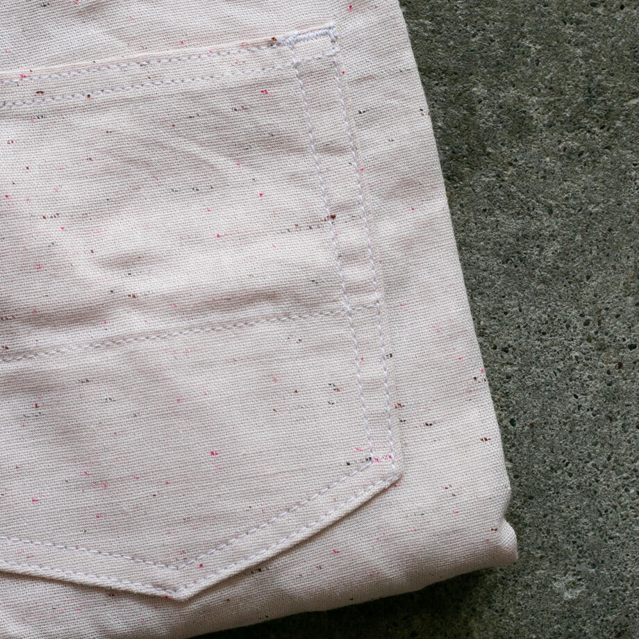 gustin #502 cream rainbow nep 5 pocket