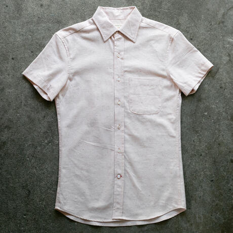 gustin #1344 cream rainbow nep shirt