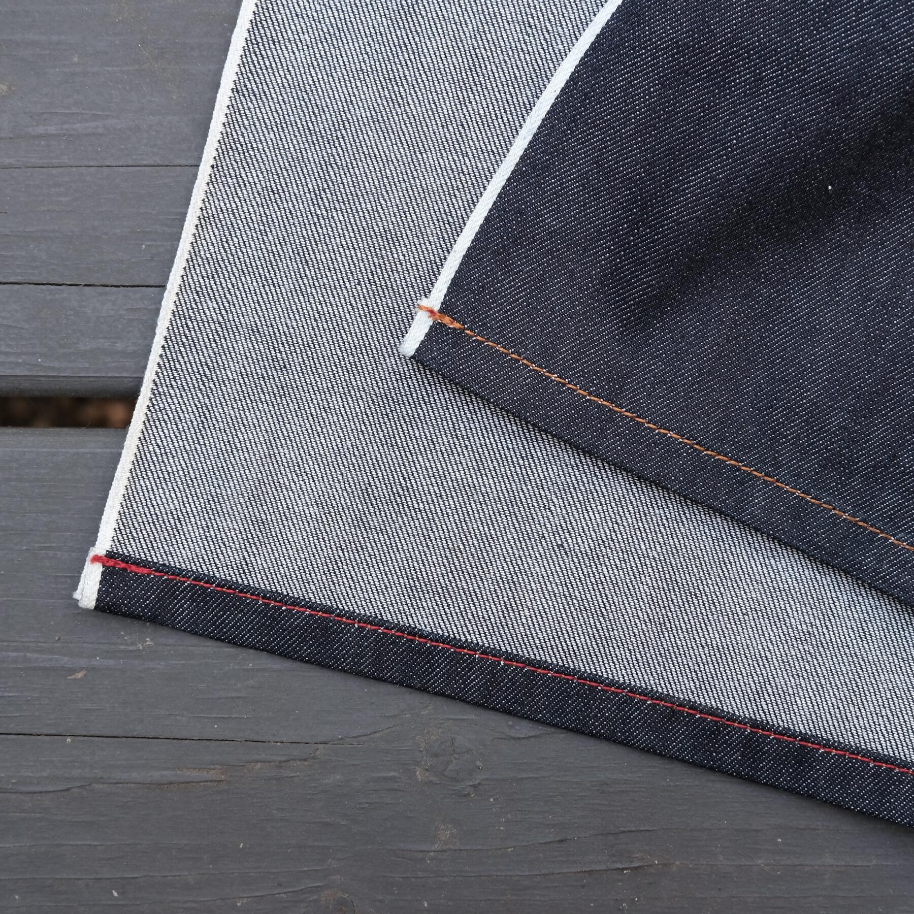gustin indigo selvedge denim apron