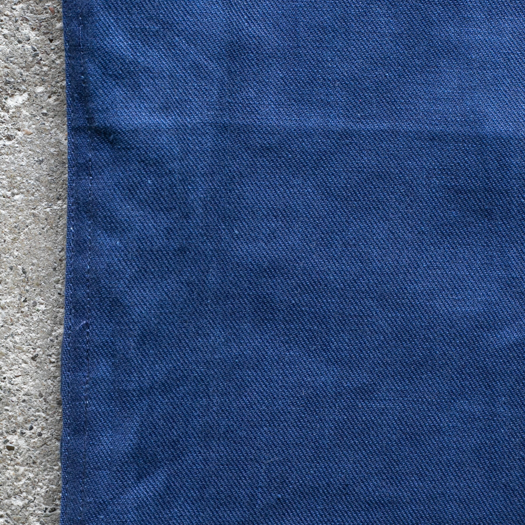 gustin #1353 japan indigo linen shirt