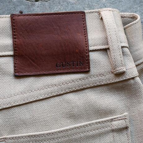 gustin #447 cone mills khaki broken twill