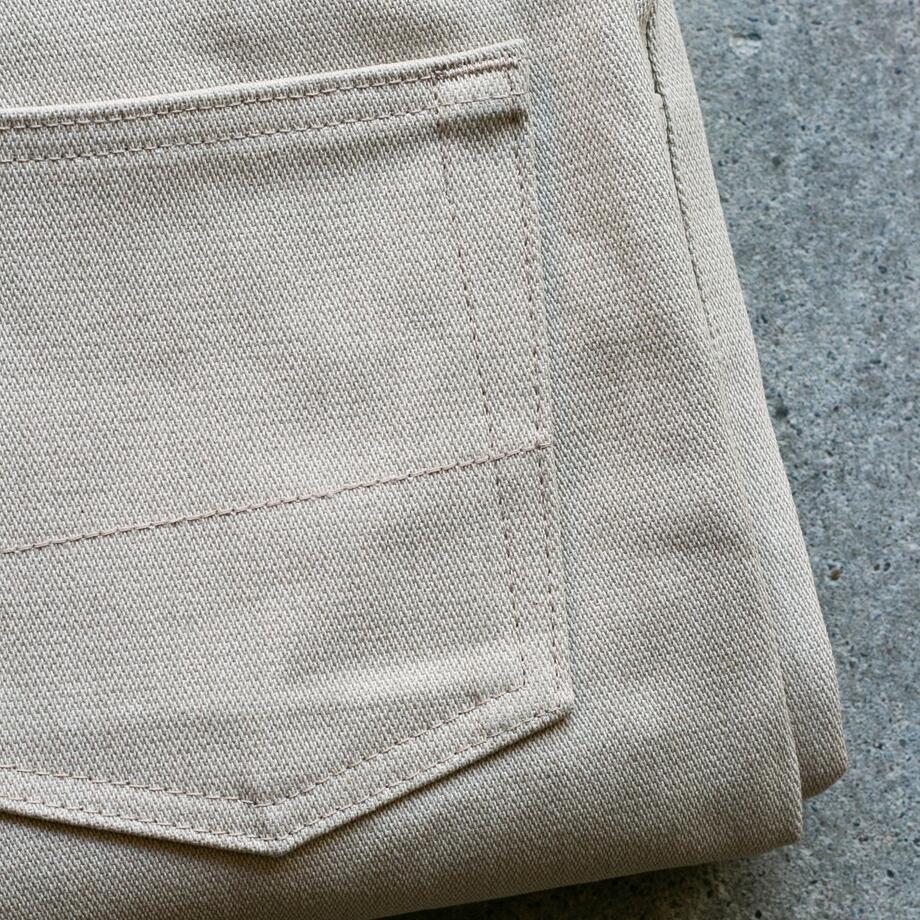 gustin #447 cone mills khaki broken twill