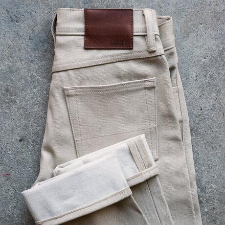 gustin #447 cone mills khaki broken twill