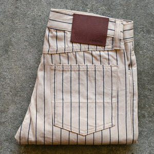 gustin #509 japan silk nep superlight - khaki pinstripe