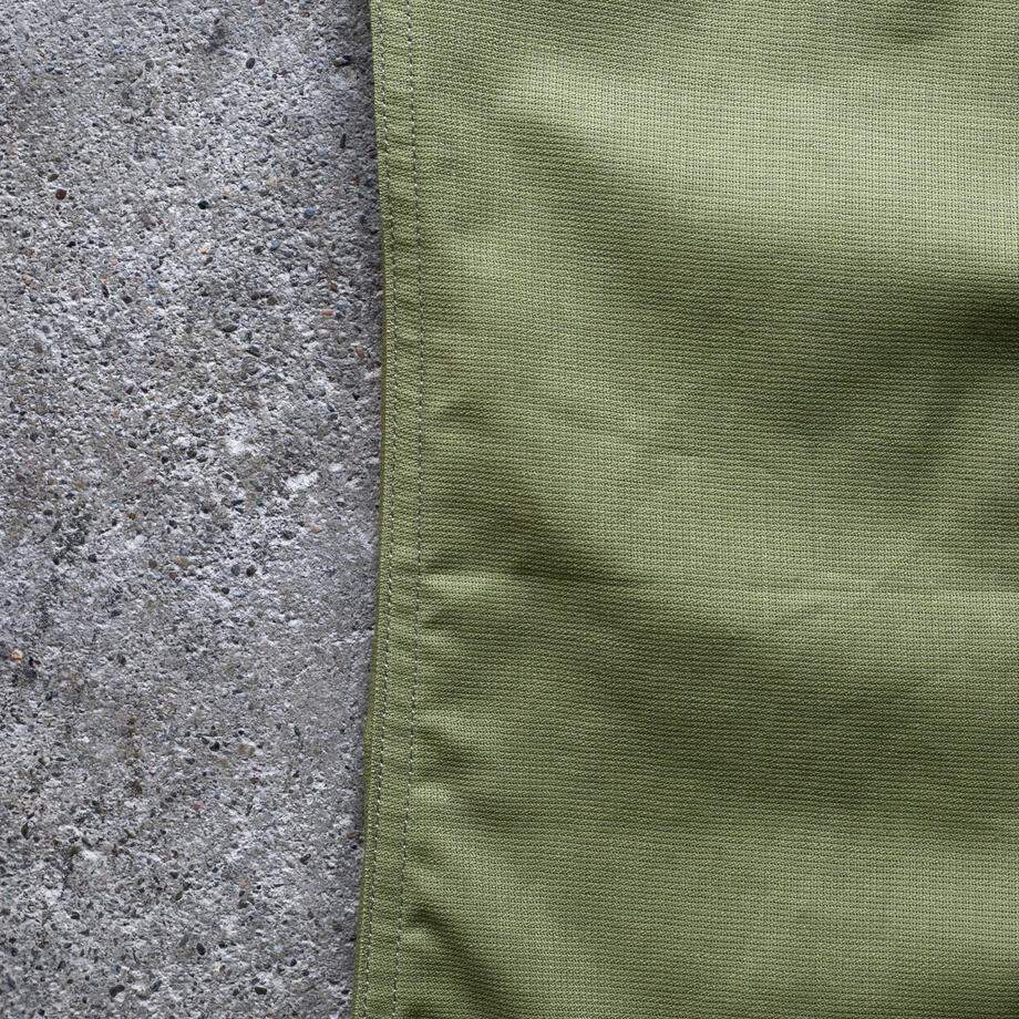 gustin #1351 panama cloth shirt - olive drab
