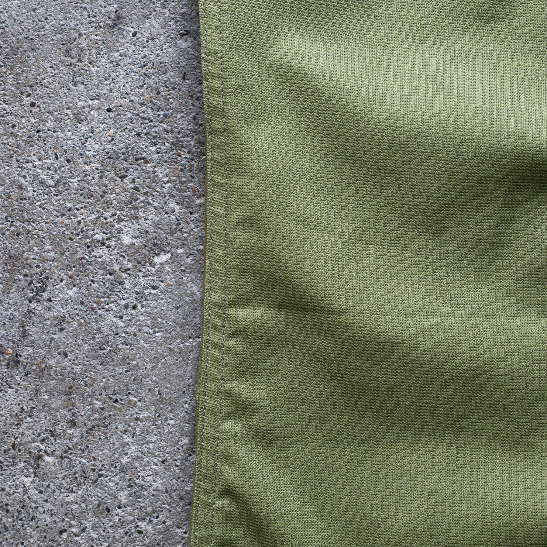 gustin #1351 panama cloth shirt - olive drab