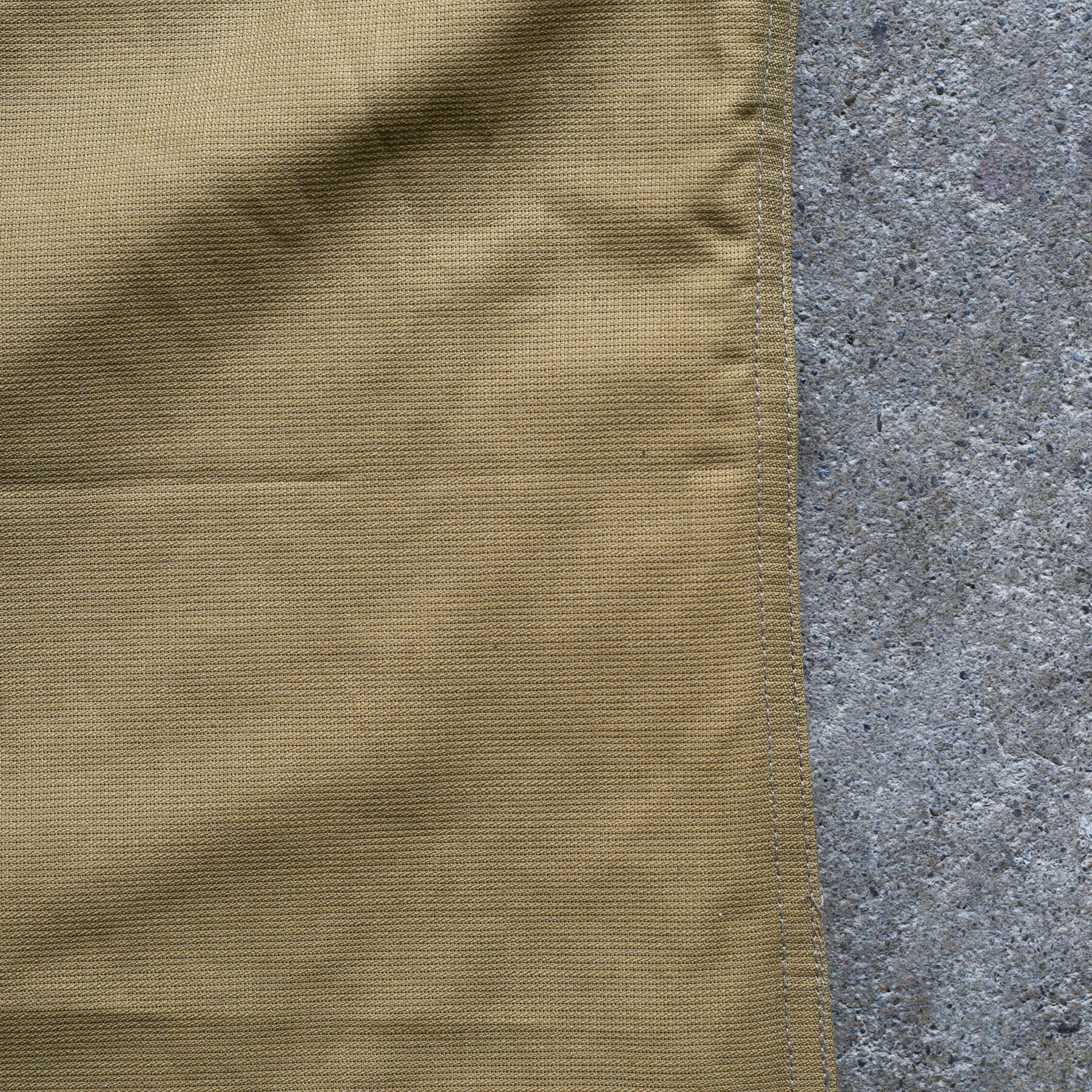 gustin #1350 panama cloth shirt - camel