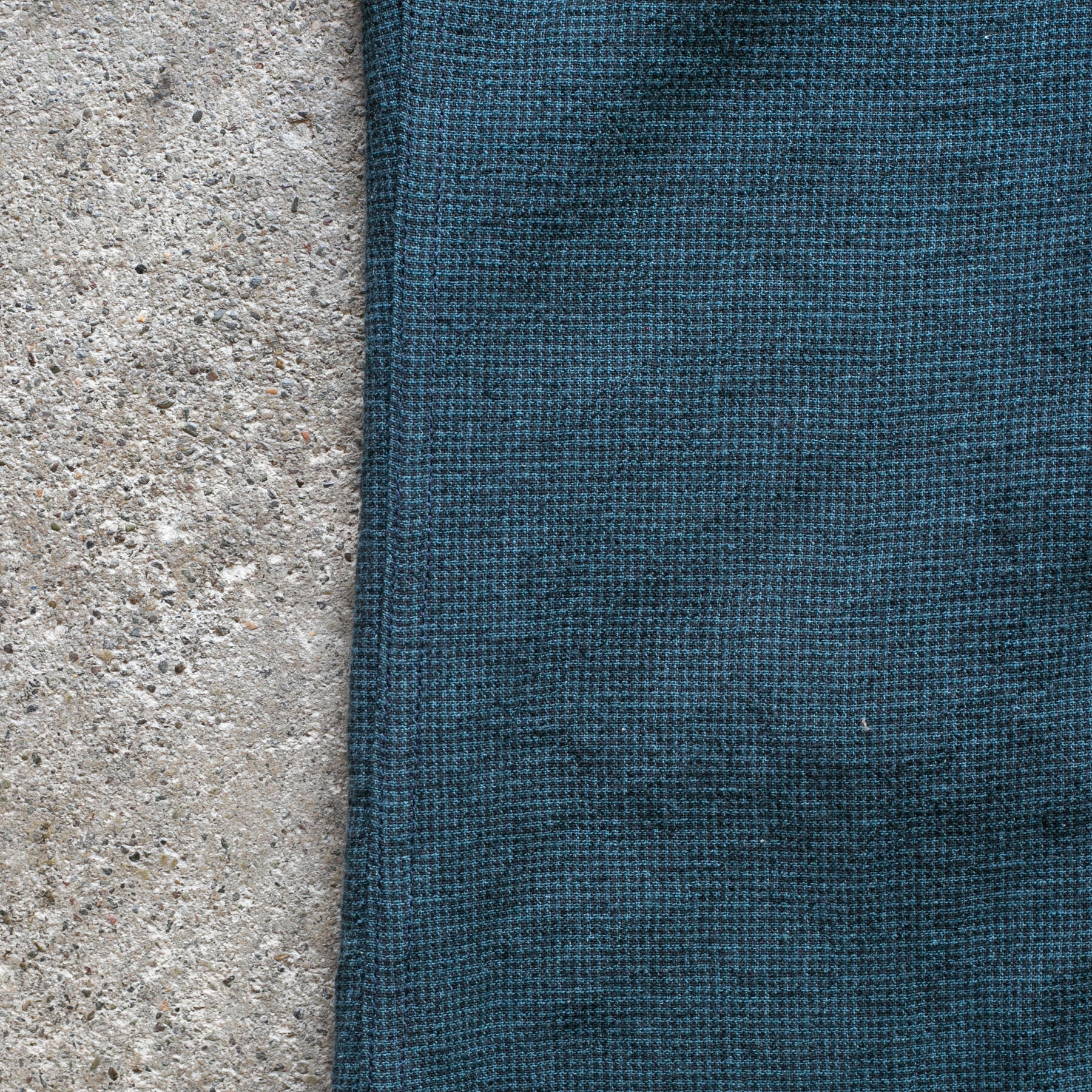 gustin #1356 summer houndstooth shirt - sea green