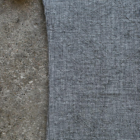 gustin #1359 summer houndstooth shirt - salt & pepper