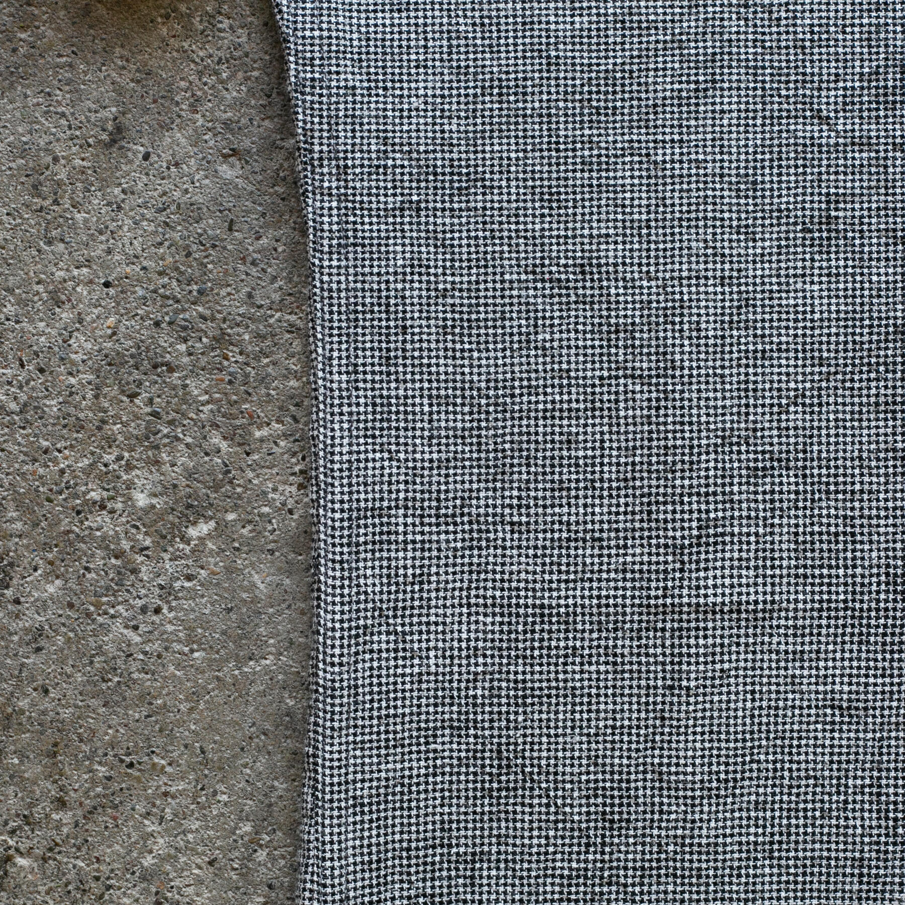 gustin #1359 summer houndstooth shirt - salt & pepper