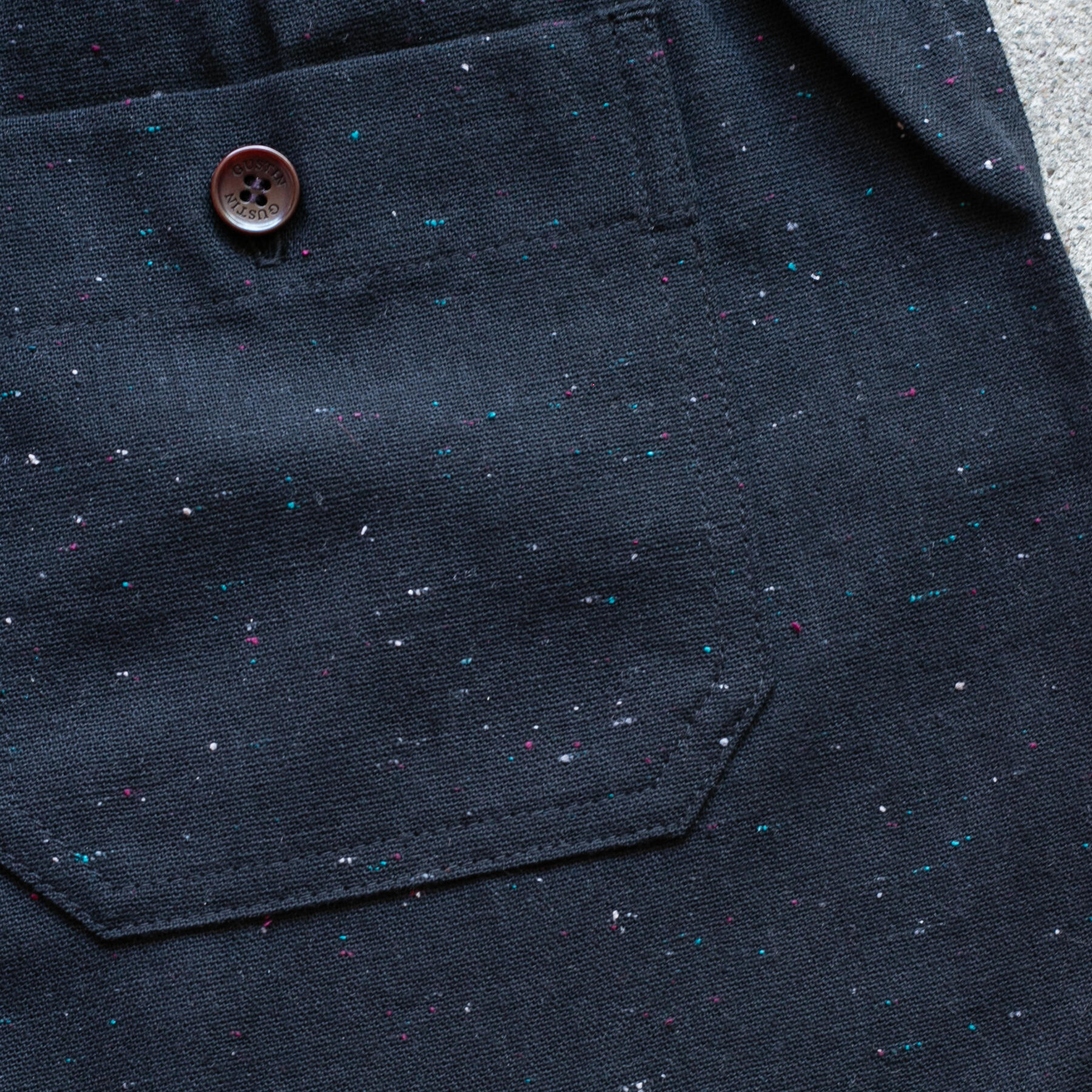 gustin #129 cosmic rainbow nep shorts