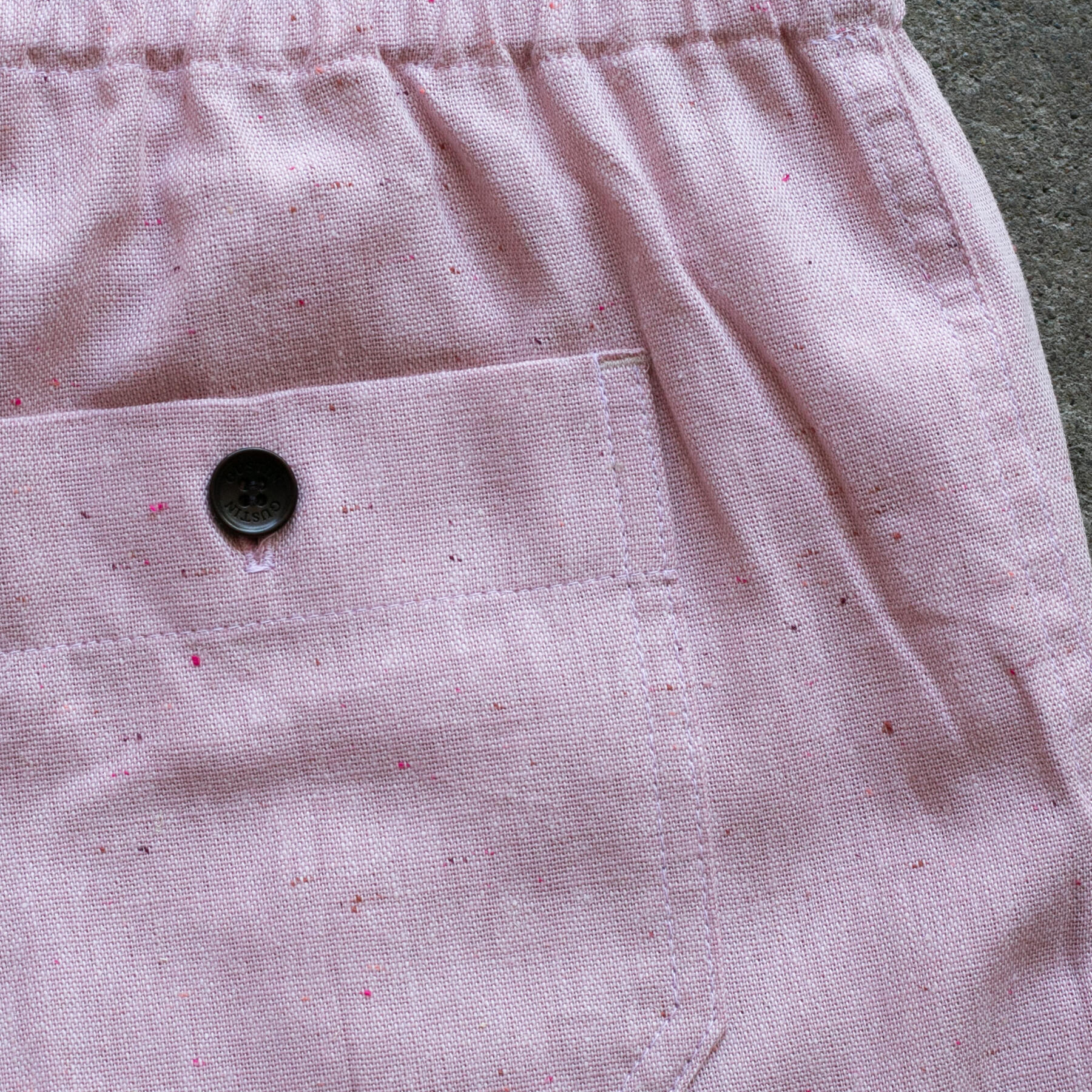 gustin #130 salmon rainbow nep shorts