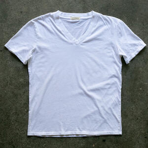 gustin v-neck t-shirt 2 pack - white