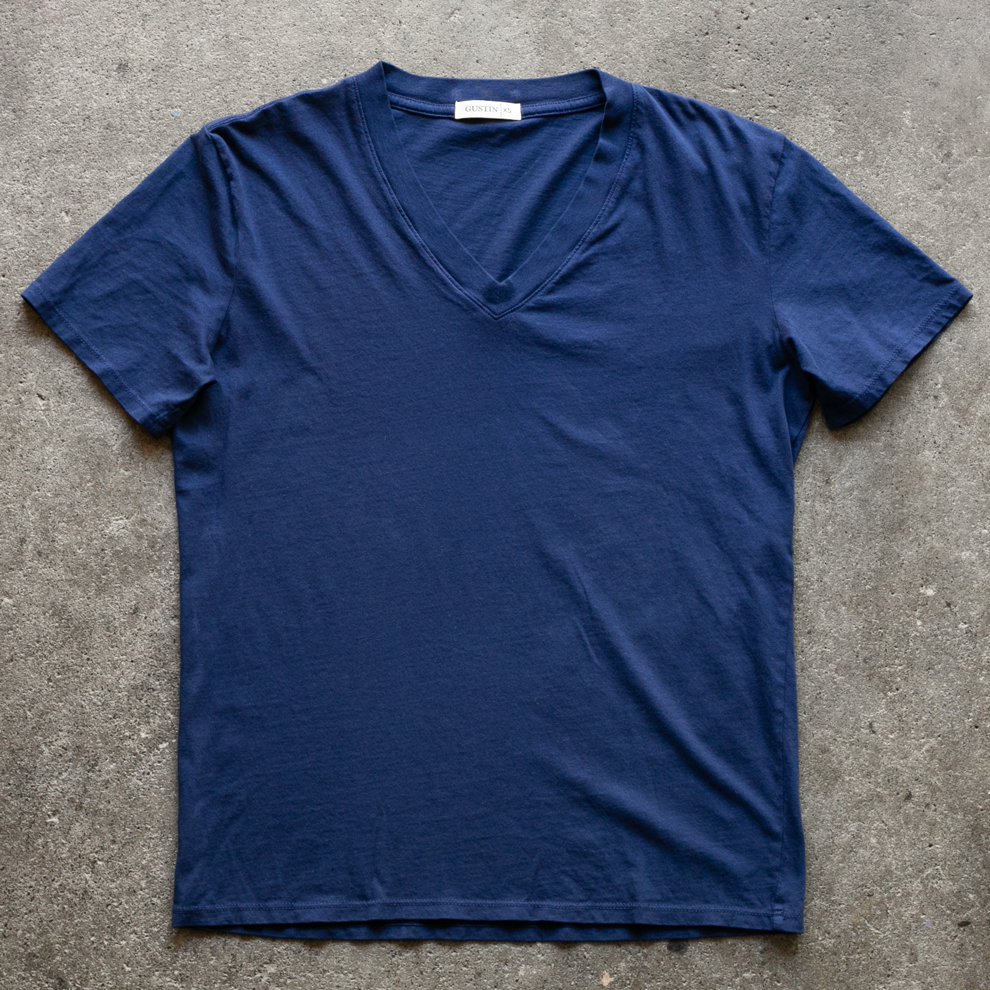 V-Neck T-Shirt 2 Pack - Navy | Gustin | Knits | T-Shirts
