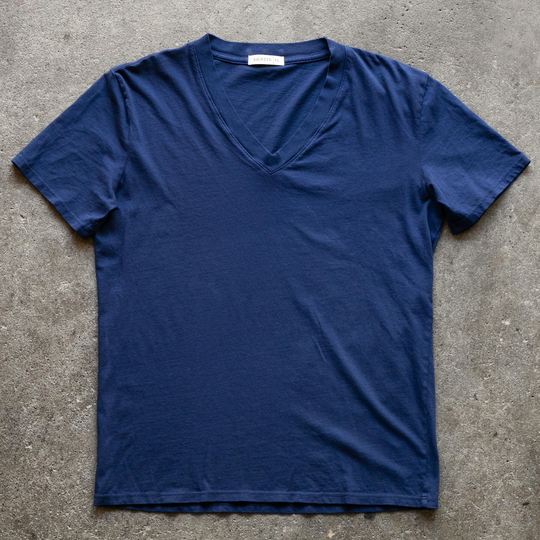 gustin v-neck t-shirt 2 pack - navy