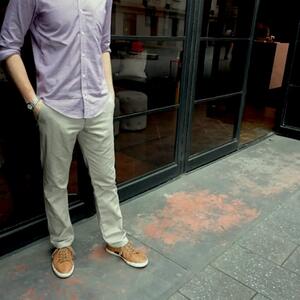 gustin #1 light khaki american chino