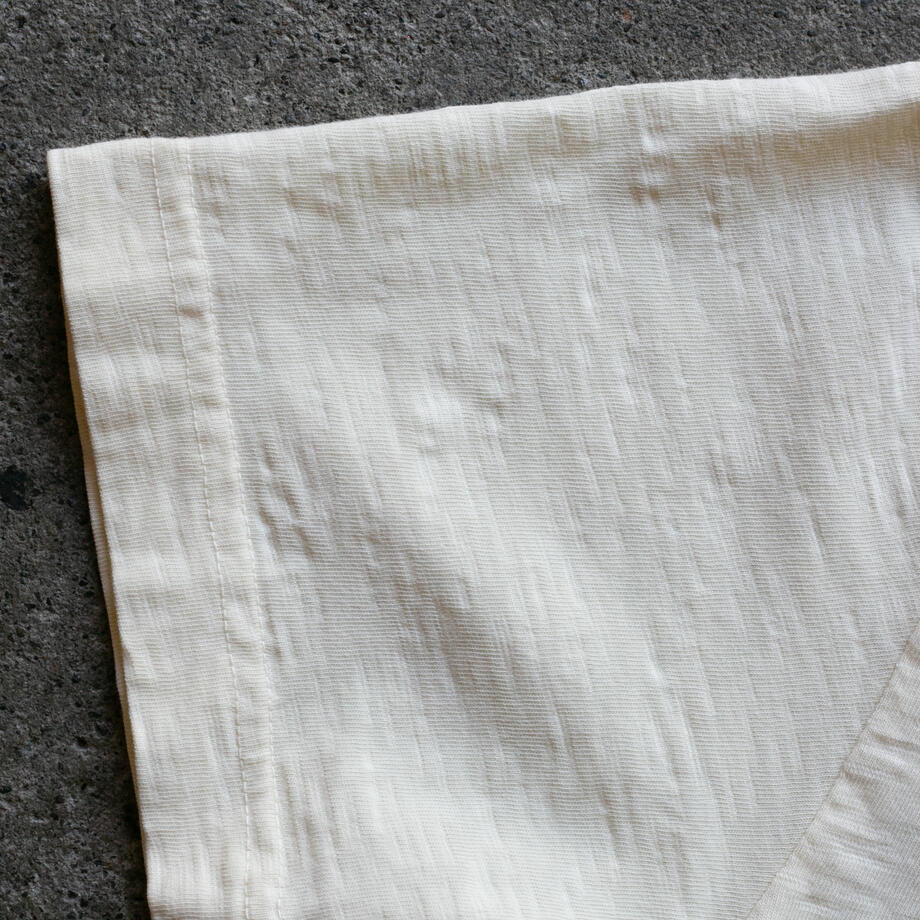 gustin american heavy slub t-shirt - natural