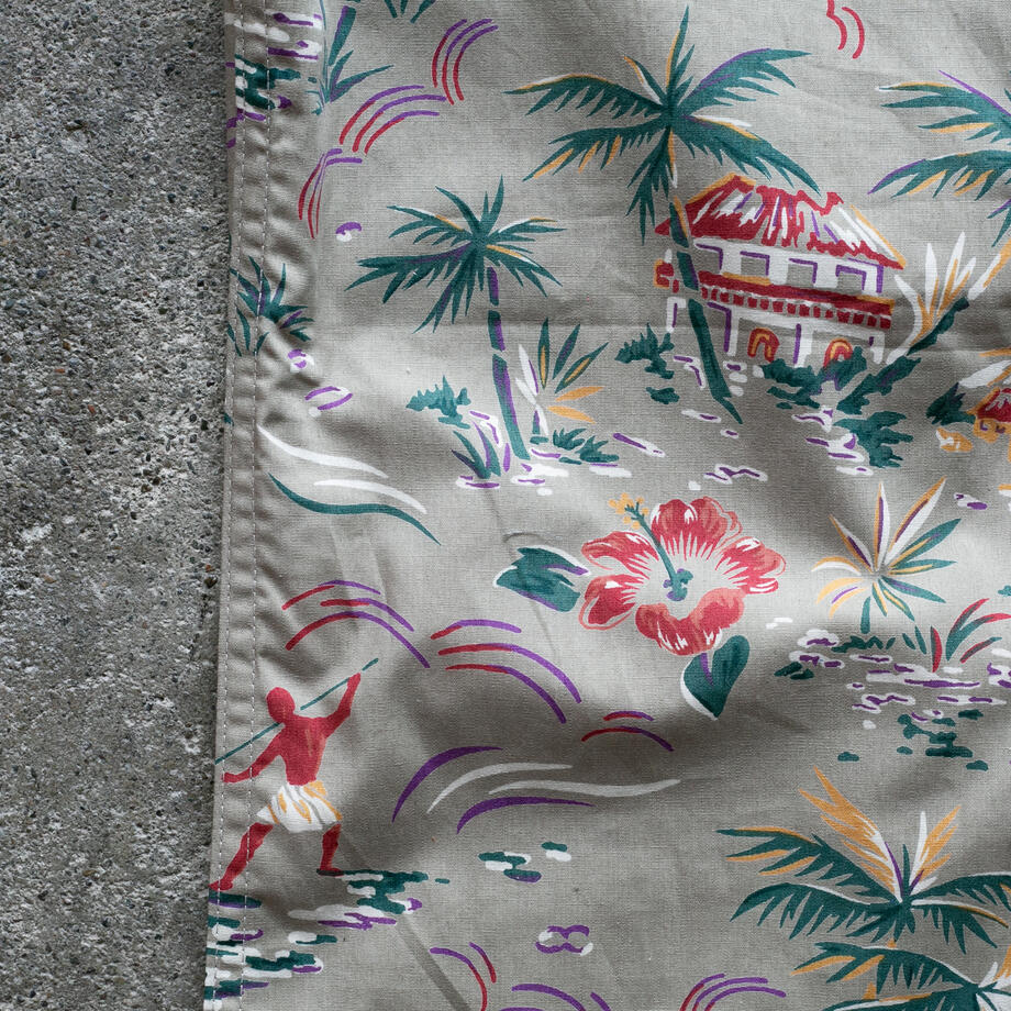 gustin #1367 retro aloha shirt - od