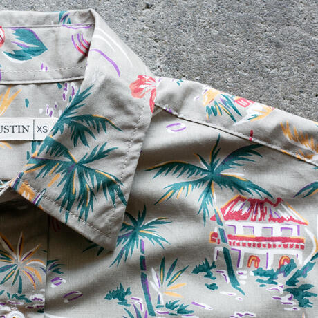 gustin #1367 retro aloha shirt - od