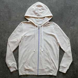 gustin rainbow nep baby terry zip hoodie