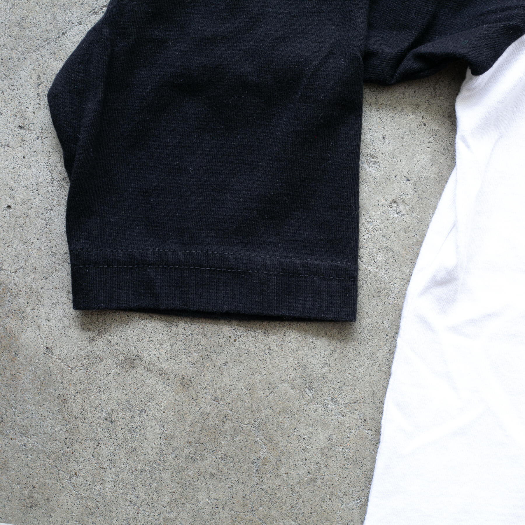 gustin baseball tee white-black