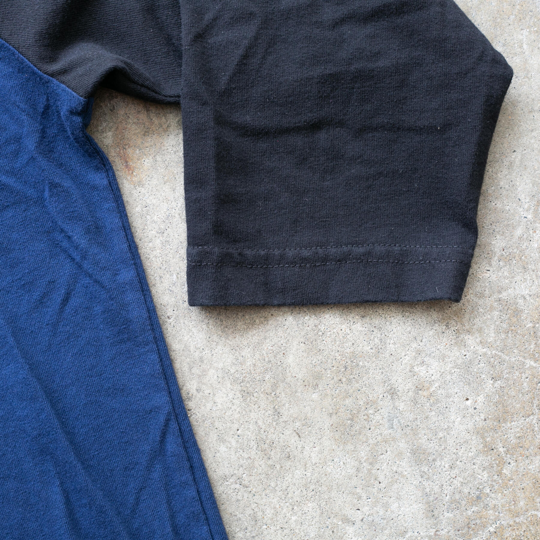 gustin baseball tee black-navy