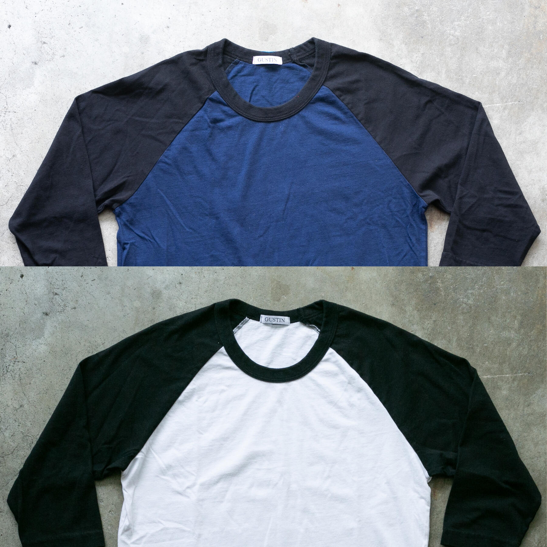 gustin baseball tee 2 pack