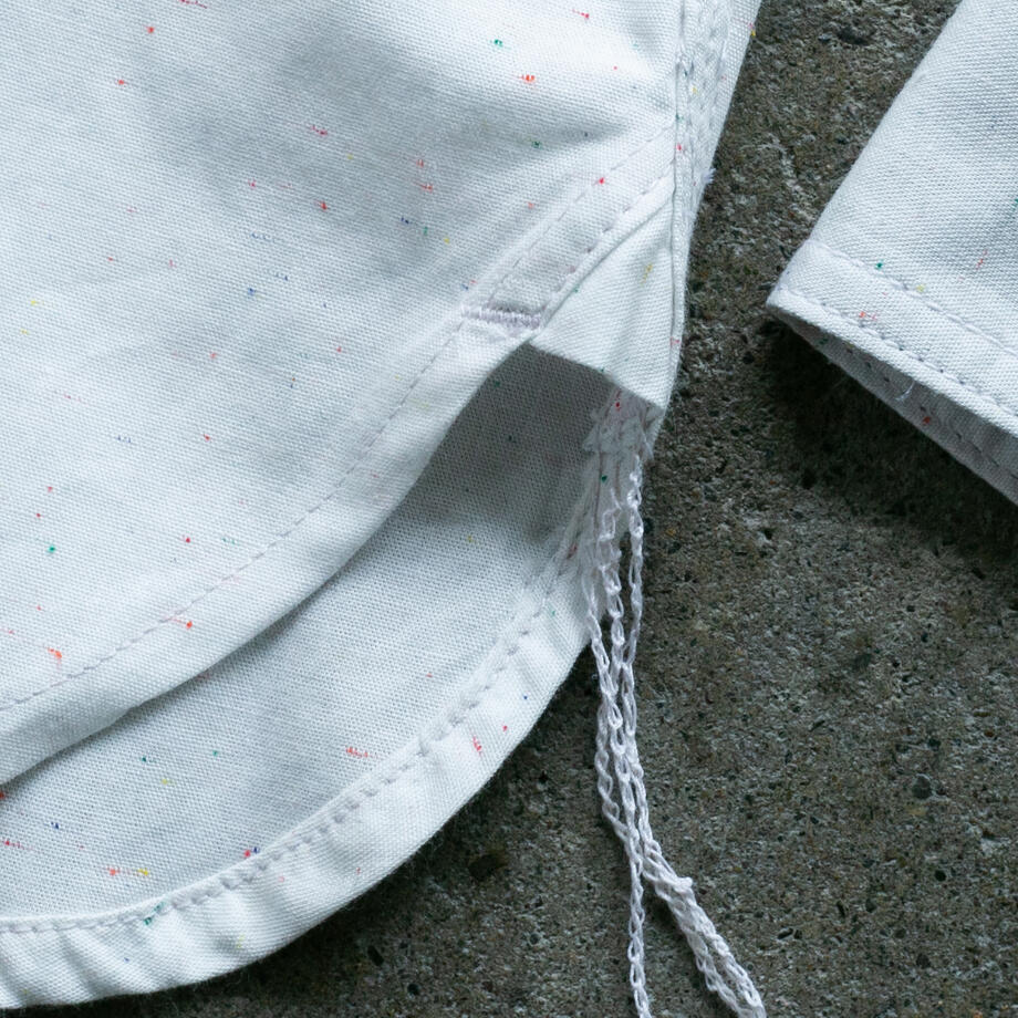 gustin #194 rainbow nep chambray workshirt